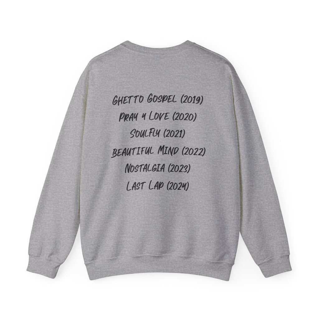 Rod Wave Tribute Sweatshirt — "Have You Ever Heard The Story That Real Is Rare" Albums Dates Back Print