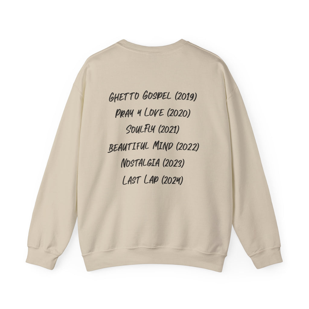 Rod Wave Tribute Sweatshirt — "Have You Ever Heard The Story That Real Is Rare" Albums Dates Back Print